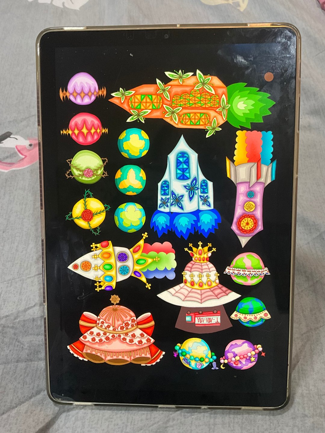 数位贴纸：幻想空间 - 电脑手机桌布/贴图/App 图示 - 其他材质 