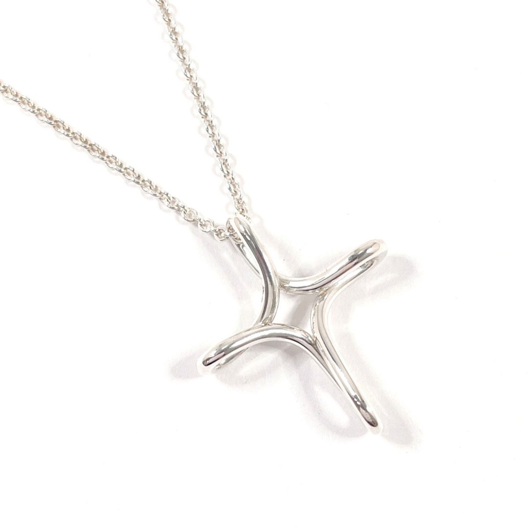 【日本直送．近全新】蒂芙尼 TIFFANY&Co. 项链 Infinity Cross 爱尔莎·毕尔蒂 925银 - 项链 - 纯银 银色