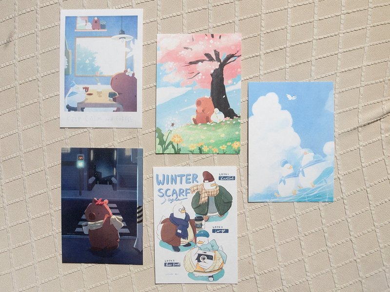 生活风景厚磅明信片 S3 - 卡片/明信片 - 纸 