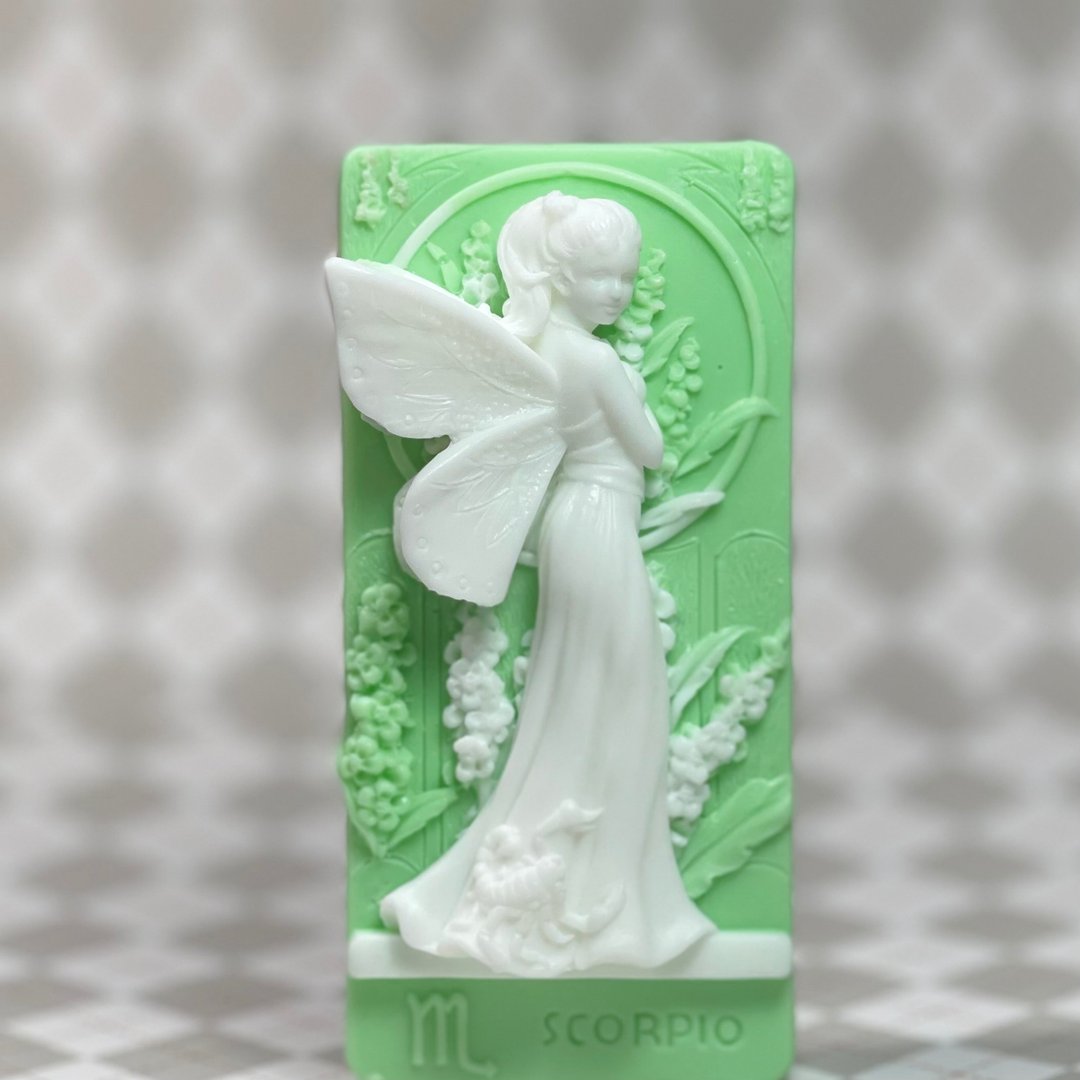 花仙子香氛皂 12星座 天蝎座 手工皂 - 肥皂/手工皂 - 其他材质 白色