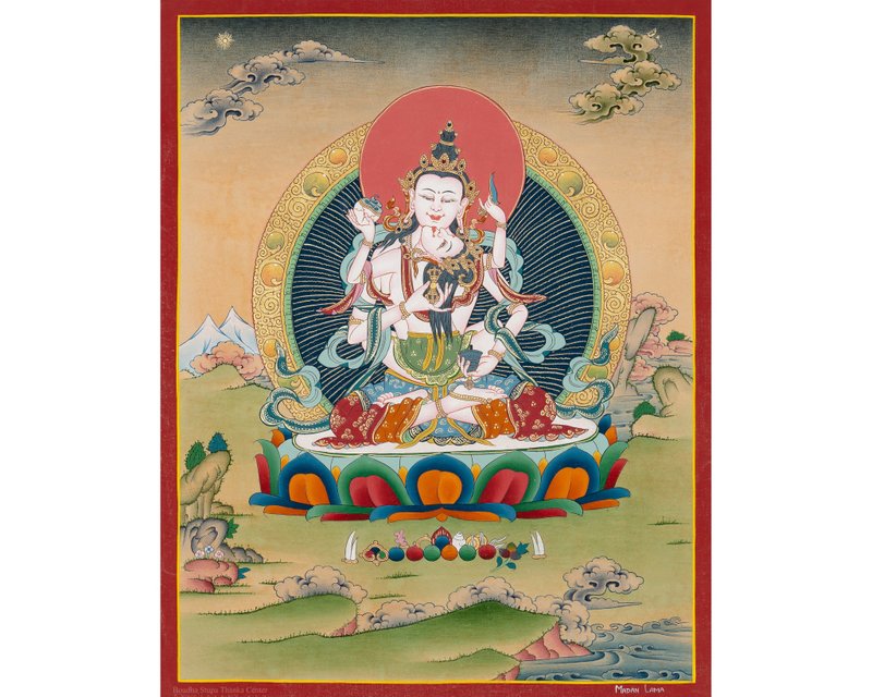 金刚萨埵唐卡   藏族金刚萨埵艺术 - 墙贴/壁贴 - 其他材质 多色