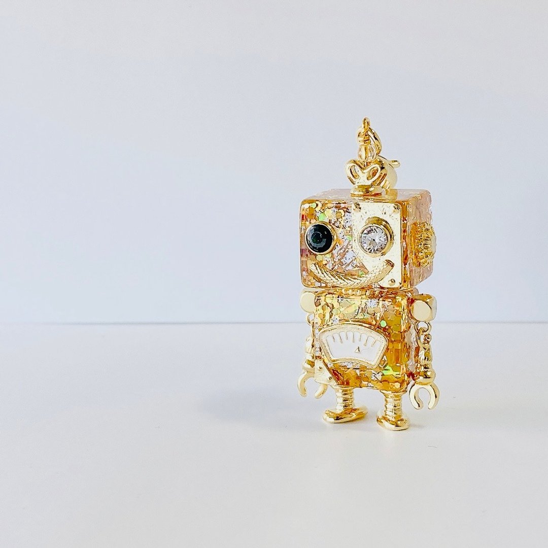 【Robot Accessories】机器人吊饰 134 - 吊饰 - 塑料 金色