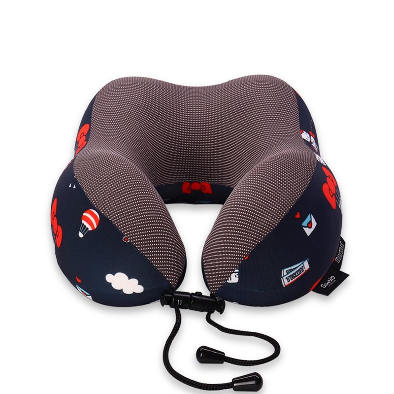 murmur 纾压颈枕 / Hello Kitty 热气球 NP004 - 颈枕/旅行枕 - 聚酯纤维 黑色