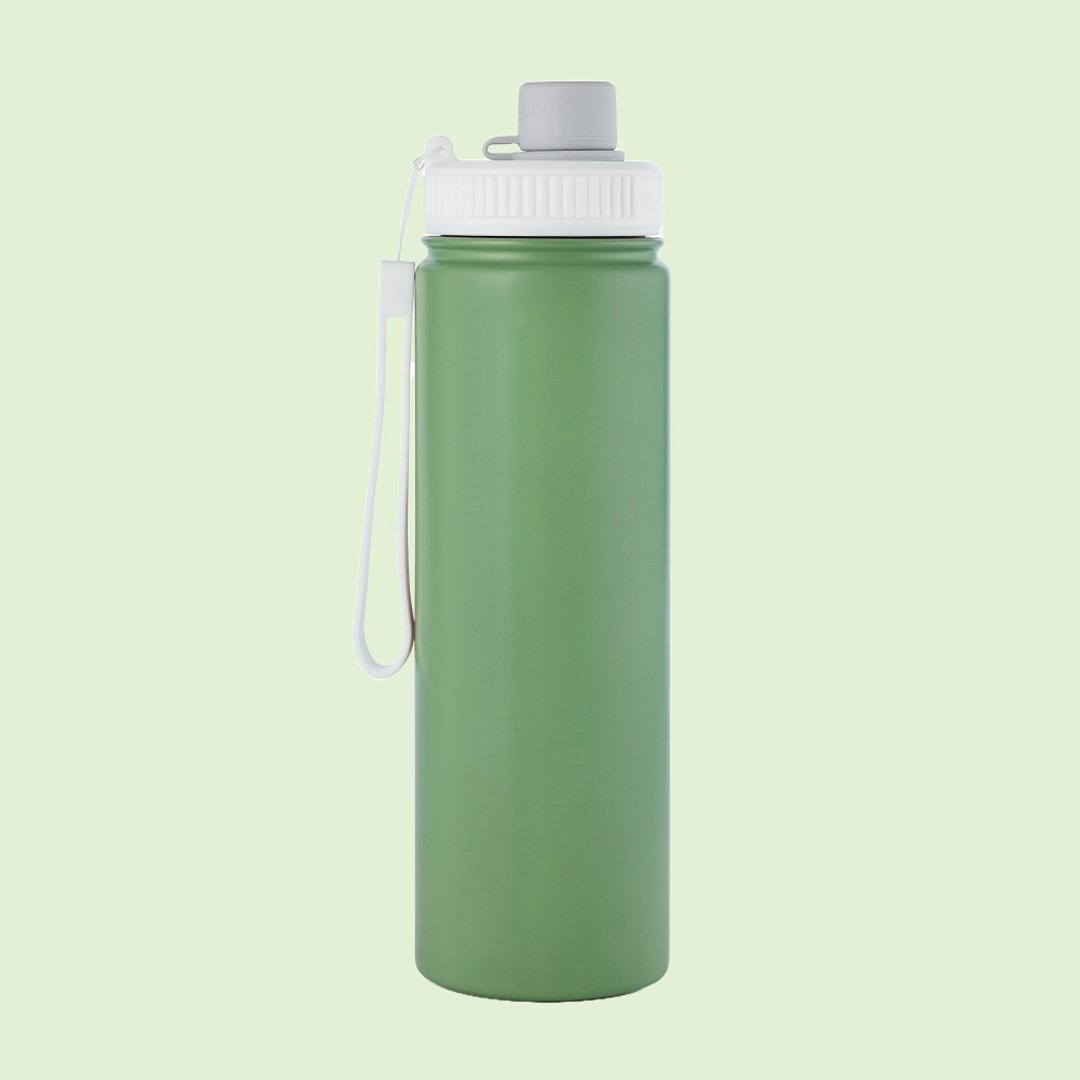 YCCT盖贺杯700ml - 苍松绿 - 好携带随身环保饮料杯/保冰保温杯 - 保温瓶/保温杯 - 不锈钢 