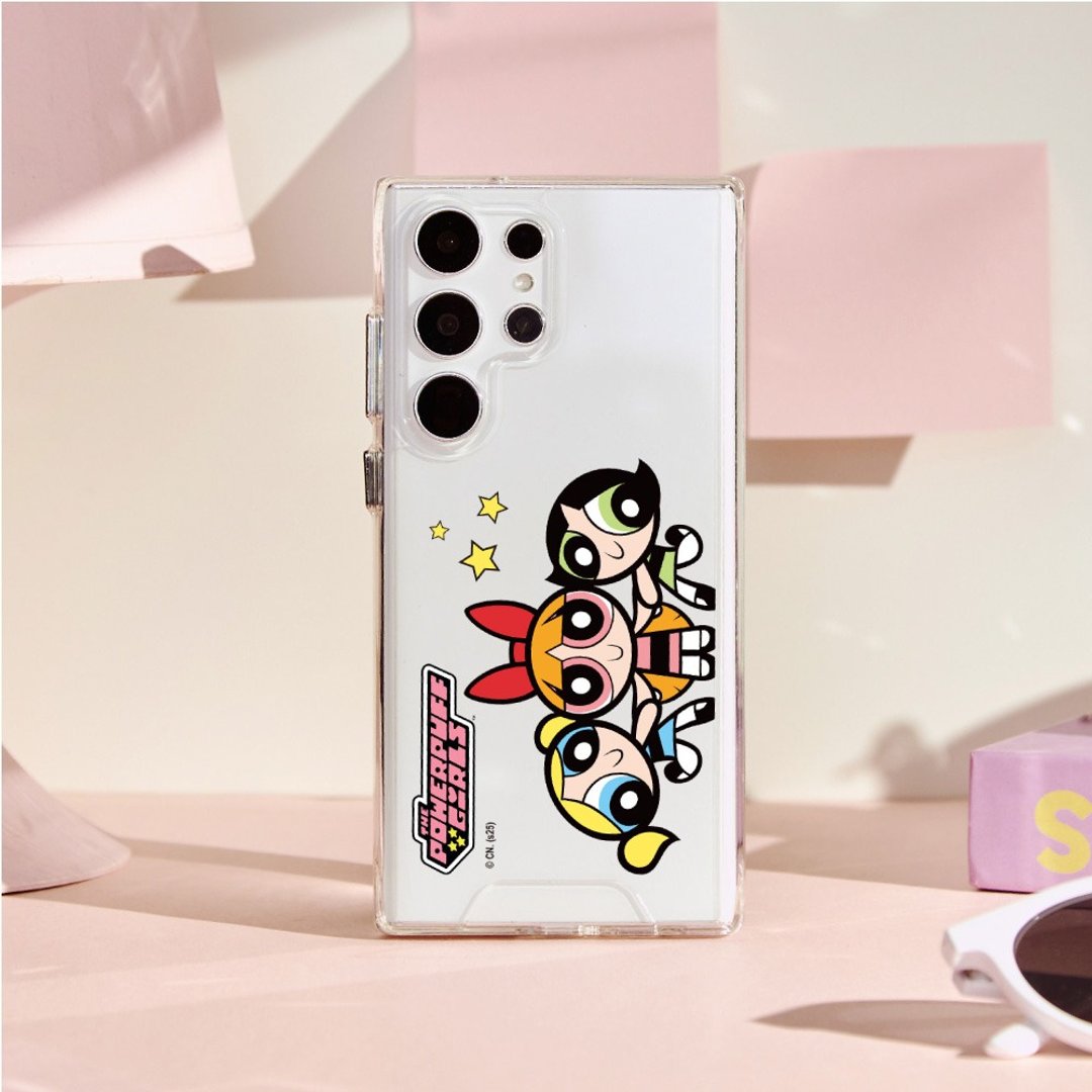 飞天小女警闪耀联盟防摔透明SAMSUNG手机壳 - 手机壳/手机套 - 塑料 透明