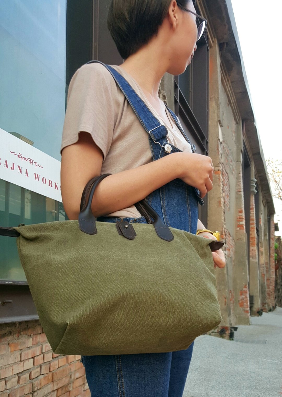 托特包/Tote bag - 手提包/手提袋 - 棉 多色