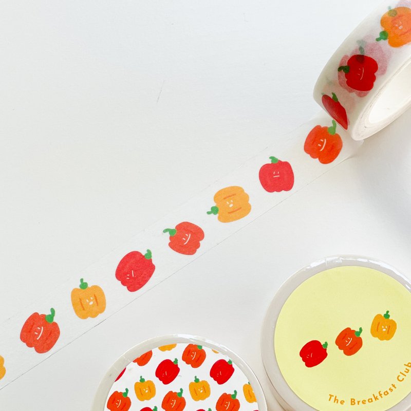 Making tape - Paprika - 纸胶带 - 纸 多色