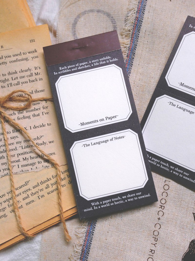 纸上时光便签本 - 便条纸/标签贴 - 纸 