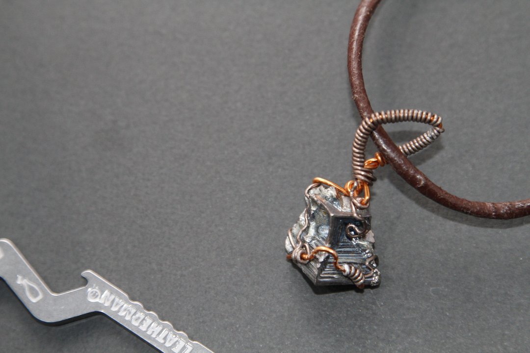 【铋系列】铋晶体坠饰 _ Steampunk - 项链 - 其他金属 多色