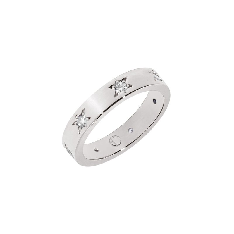 星星戒指 - 戒指 - 其他金属 银色