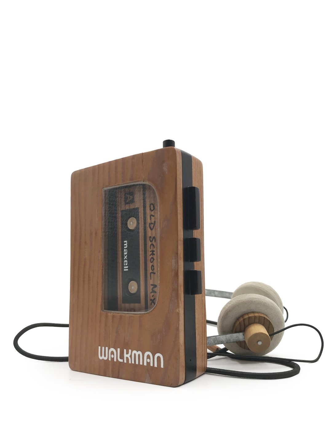 Mike Leavitt - Wooden Walkman 随身听木雕 - 摆饰 - 木头 