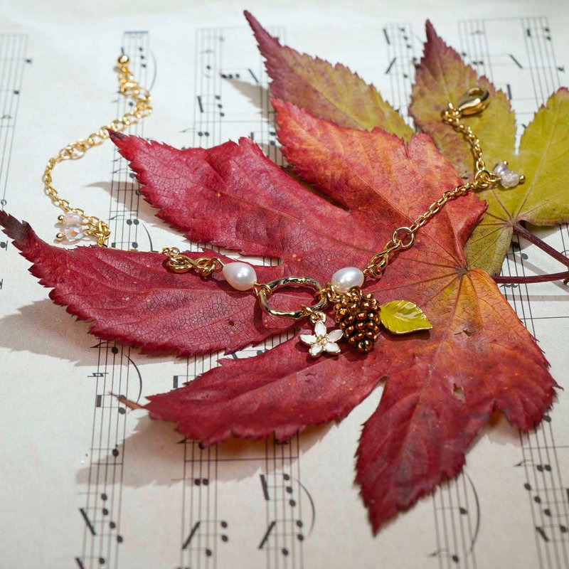 Autumn Pearl - 手链/手环 - 珍珠 