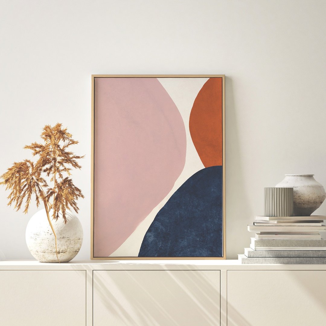 几何圆 III - 几何圆挂画/现代抽象画/极简风挂画/客厅装饰画 - 海报/装饰画/版画 - 其他材质 多色