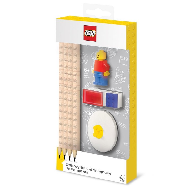 LEGO 乐高积木文具组 B (附 LEGO 人偶) - 铅笔/自动铅笔 - 其他材质 