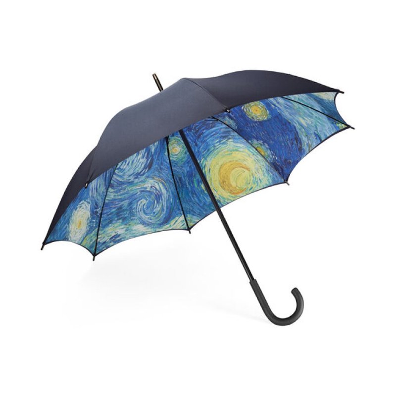 美国 MoMA 梵高星夜长柄伞 艺术衍生品 长柄雨伞高级小众生日礼物 - 其他 - 聚酯纤维 