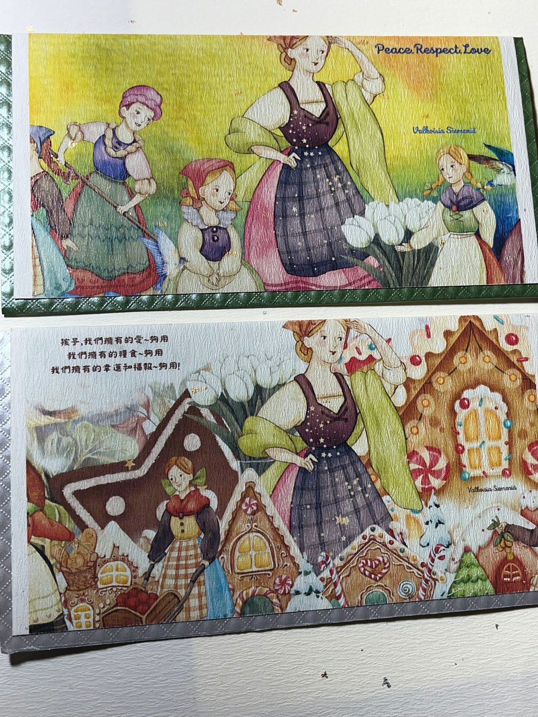 Bookmark 北欧风童话故事主题 双面书签套组 - 书签 - 纸 