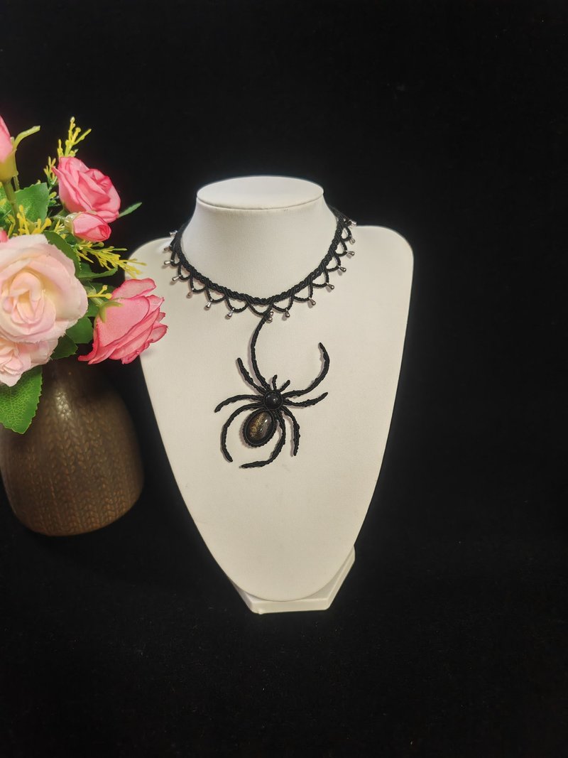 万圣节项链 - 项链 - 半宝石 黑色