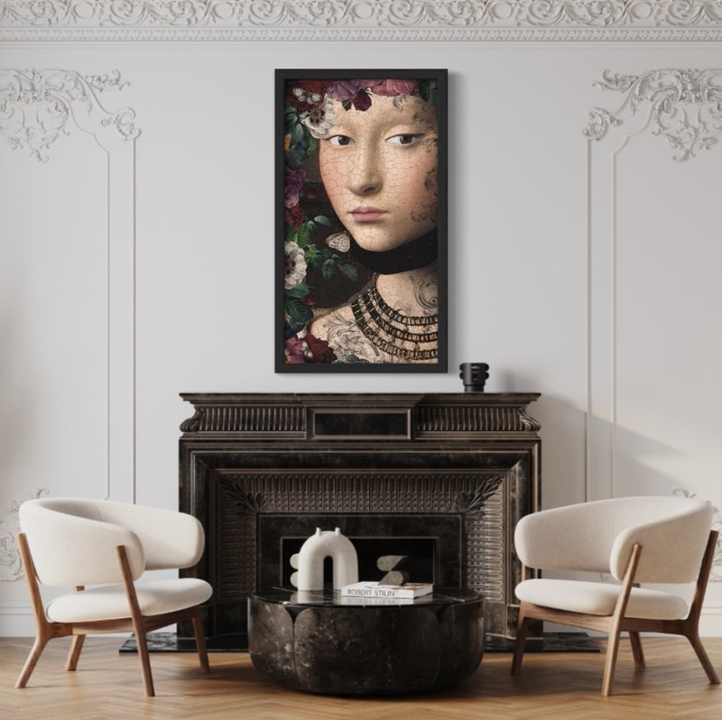 法国VOGLIO BENE【星火】超大型挂画/挂布/壁挂/装饰画 - 海报/装饰画/版画 - 聚酯纤维 粉红色