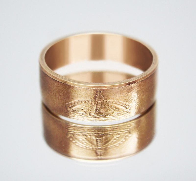 Sweden Coin Ring 5 ore 1964 coin rings for men coin rings for women - 戒指 - 其他金属 