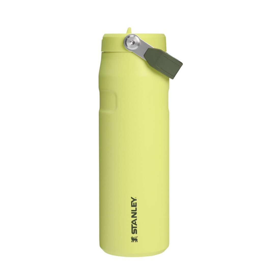 STANLEY轻重力系列 IceFlow Aerolight折叠吸管杯 0.7L / 梨果黄 - 保温瓶/保温杯 - 不锈钢 