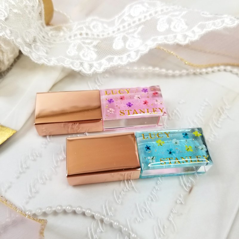 【情侣款-双名】定制人名随身碟USB 生日礼物 回忆 情侣 - U盘 - 其他材质 