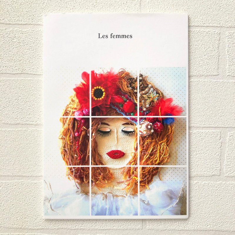 珠片刺绣的作品集   Les femmes - 摄影集 - 纸 多色