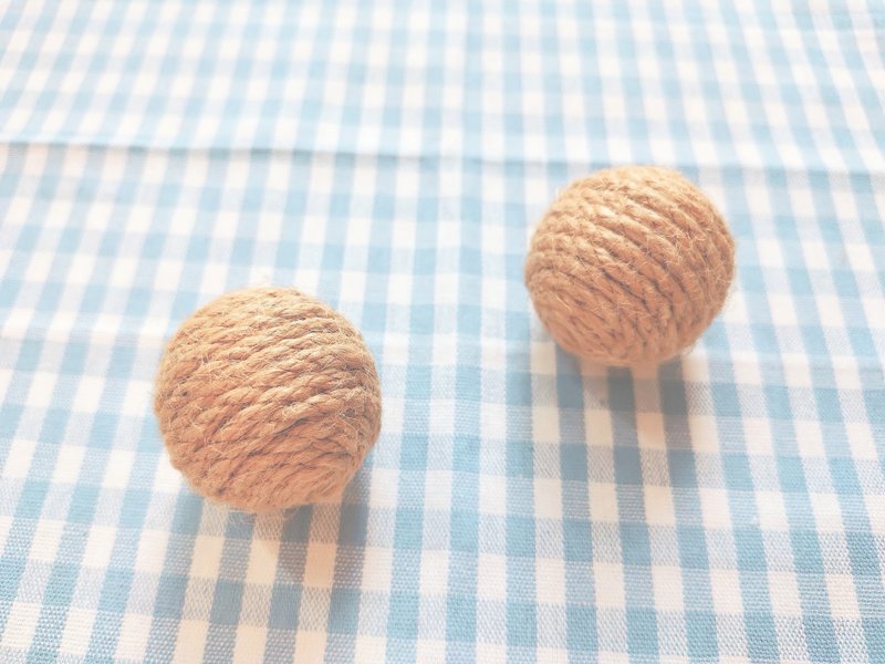 天然麻绳猫玩具 - 玩具 - 环保材料 