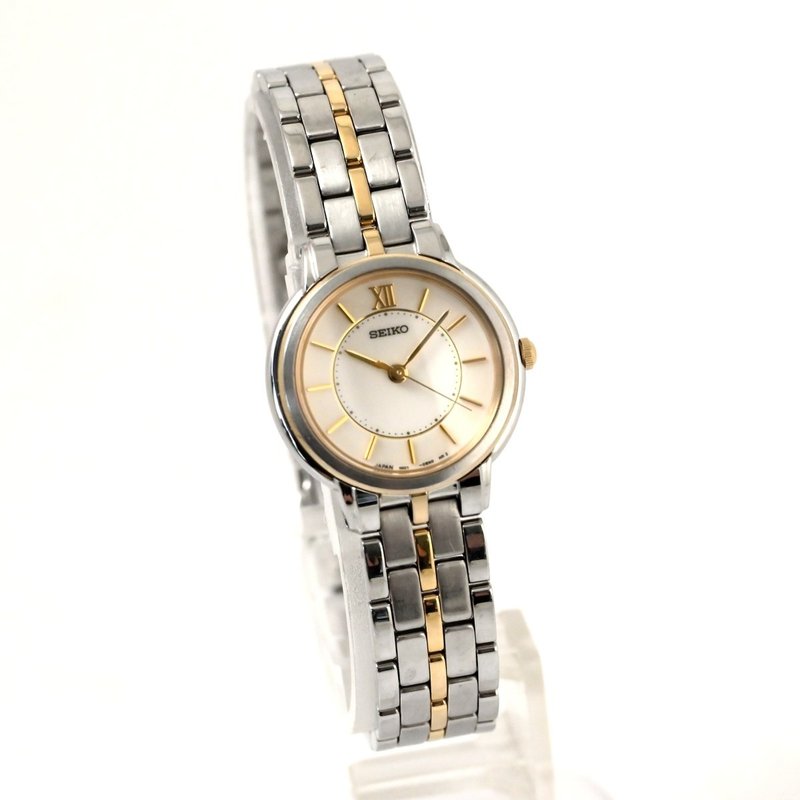 SEIKO 女仕石英表 2320-5200 1983年 双色表带 手表 古董表 复古手表 - 女表 - 不锈钢 