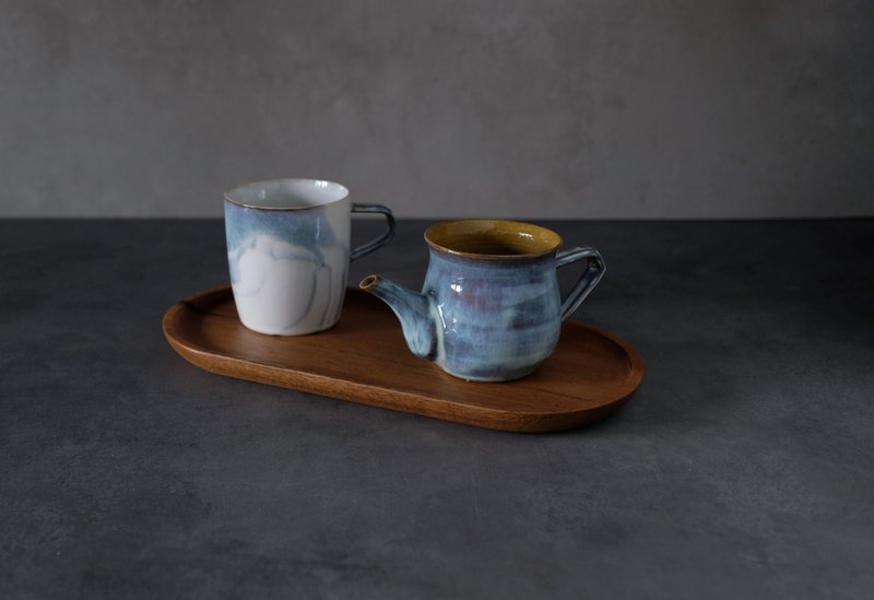 缥_悠哉壶 - 茶具/茶杯 - 瓷 蓝色