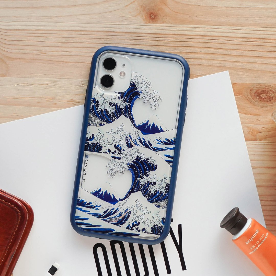 犀牛盾 Mod NX 边框背盖防摔手机壳∣独家设计 - 浪涛 1 for iPhone - 手机配件 - 塑料 多色