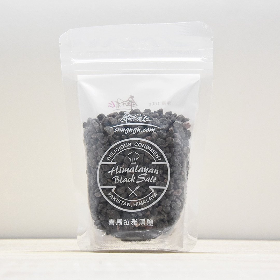 喜马拉雅山黑矿盐150公克袋装 - 酱料/调味料 - 塑料 