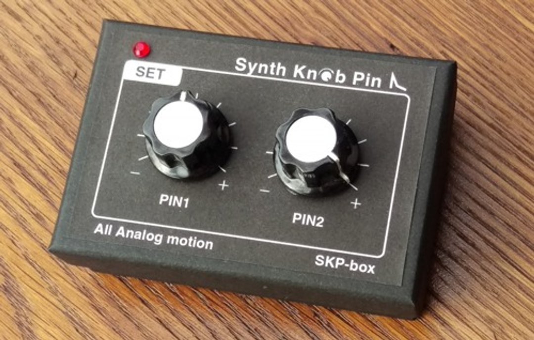 【收纳盒&图钉】SKP-box 合成器旋钮图钉 - 音乐专辑 - 塑料 