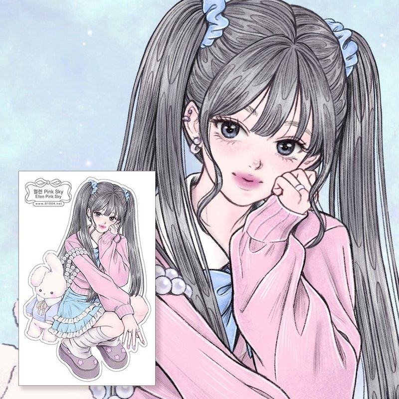 Ellen 贴纸 - 贴纸 - 纸 