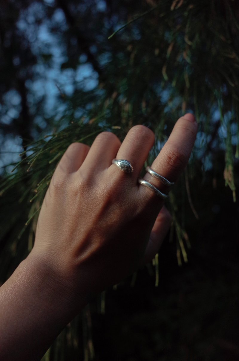 infinite Snake Ring 蛇戒 - 戒指 - 纯银 银色
