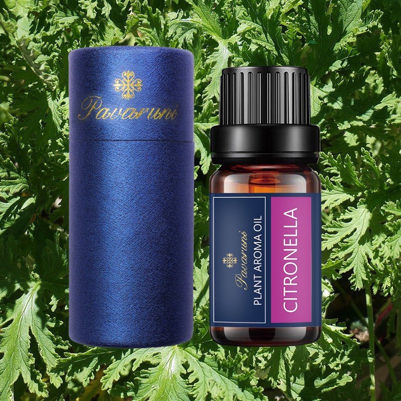 Pavaruni美国原创香茅香薰精油礼盒40种扩香油性香氛植物精油 - 香薰/精油/线香 - 精油 蓝色