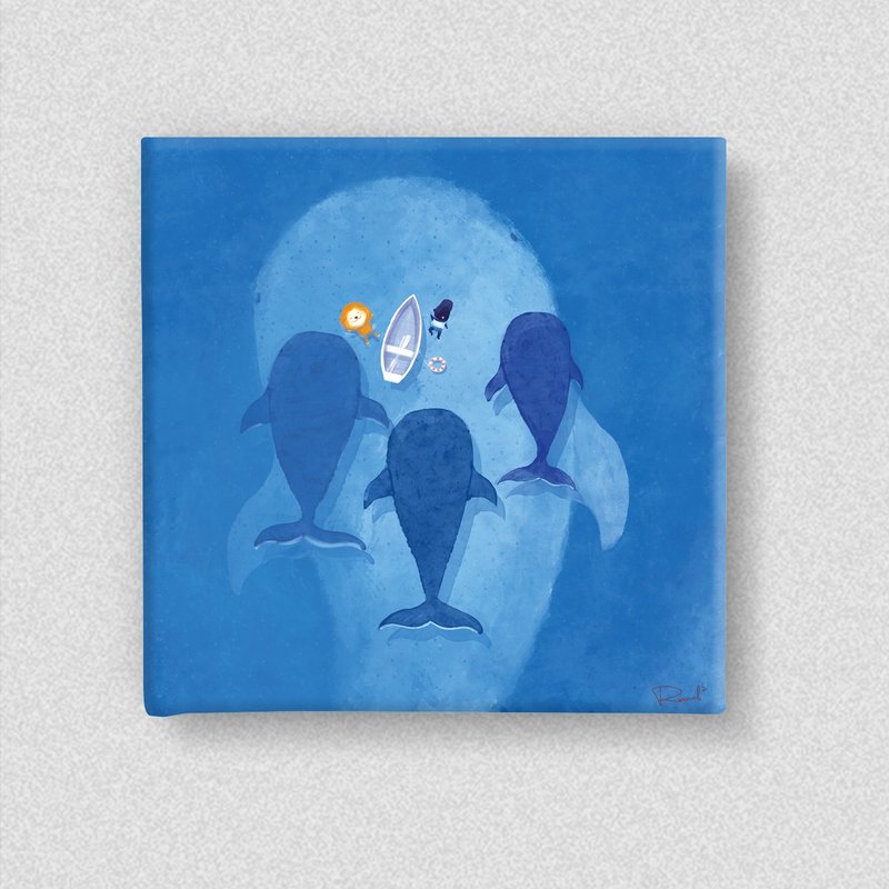 鲸鱼 复制画 - 海报/装饰画/版画 - 防水材质 