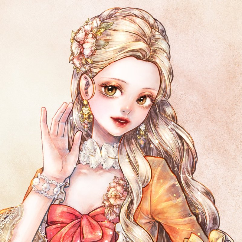 庞巴度夫人贴纸 (7色) - 贴纸 - 纸 