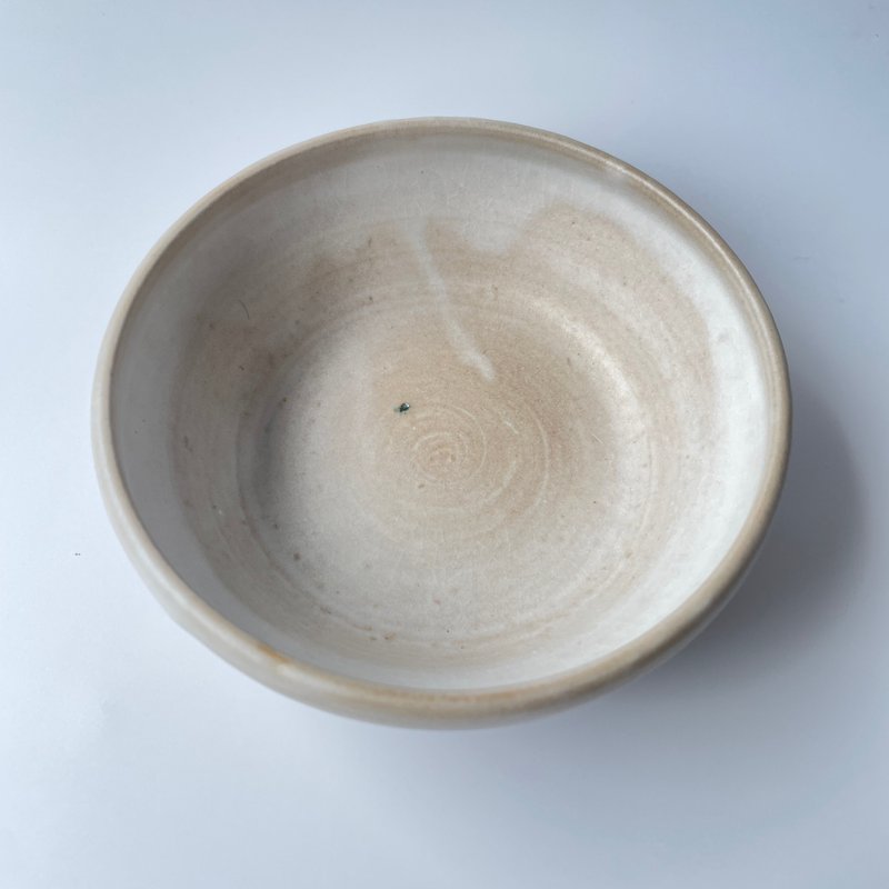 @studio_florero 粉引深盘| 壶承 | 水方 - 茶具/茶杯 - 陶 灰色