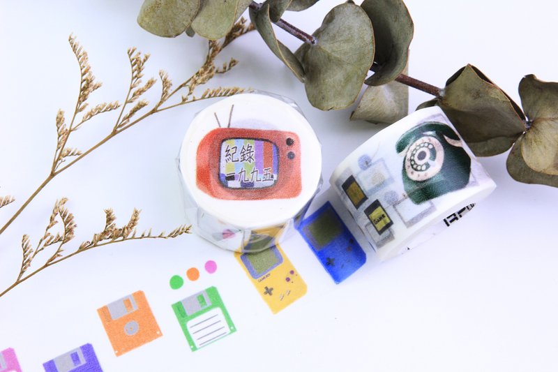 【纪录1995】和纸胶带 by  Chun - 纸胶带 - 纸 红色