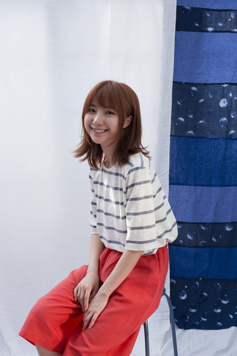 fete原创竹节棉条纹短袖Tee上衣灰色姜黄 - 女装 T 恤 - 纸 黄色