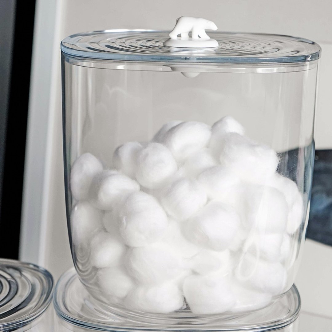 QUALY 北极熊-储物箱(3.5L) - 收纳用品 - 塑料 白色