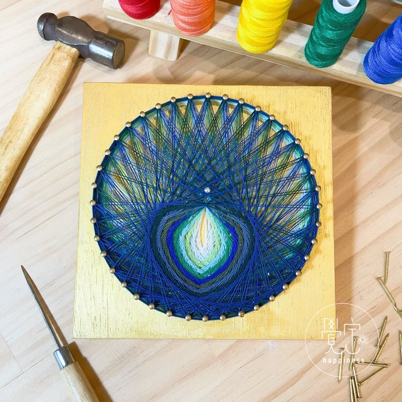 Stringart 艺术作品-翔 - 摆饰 - 其他材质 多色