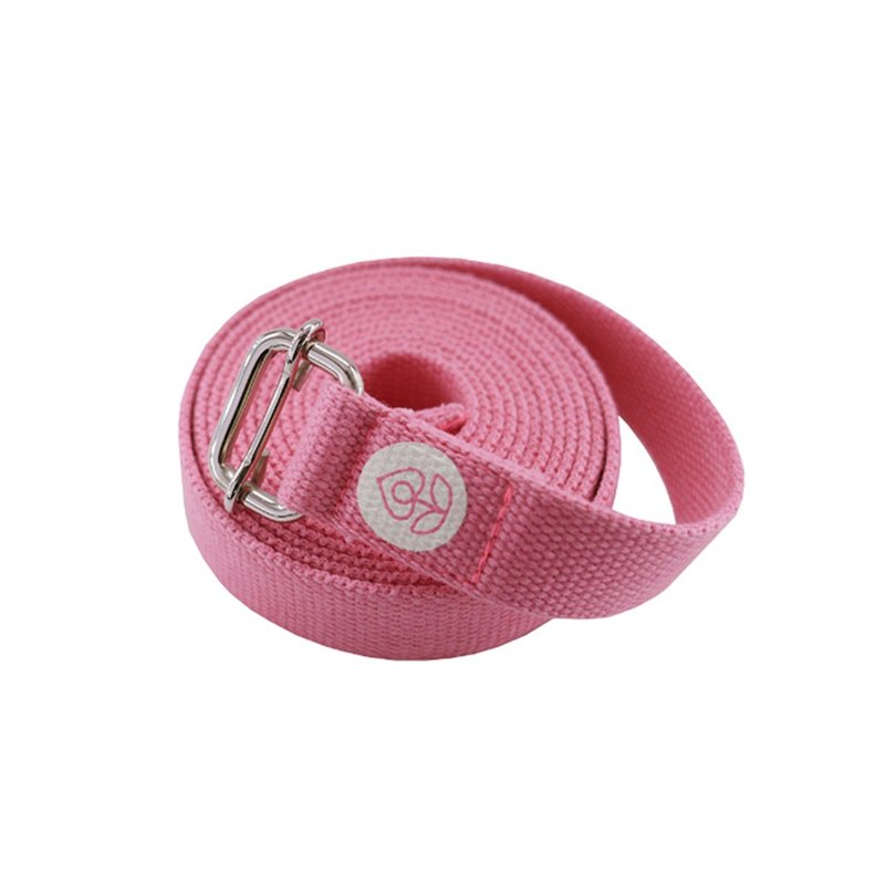 【Mukasa】细版瑜珈伸展带 - 莓果粉 - 280cm - MUK-21568 - 运动配件 - 棉．麻 粉红色