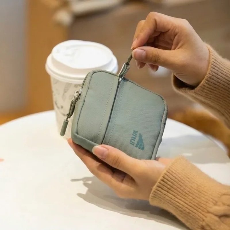全境防水 口袋零钱包  Water_Shed Coin Purse 龙井绿 - 零钱包 - 环保材料 绿色