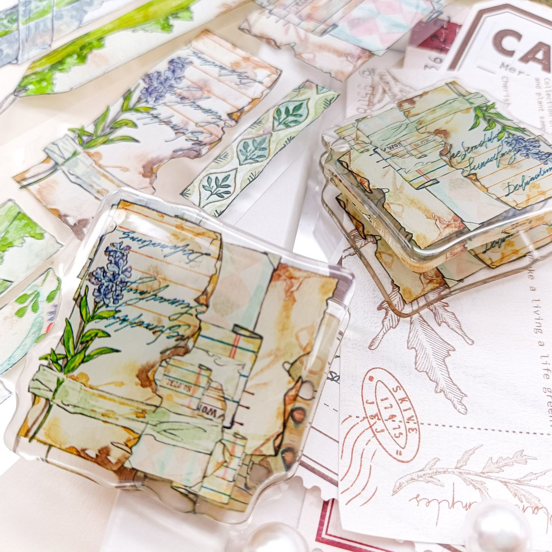 田園隨錄 F / 晶透手帳夾 - 文件夹/资料夹 - 塑料 多色