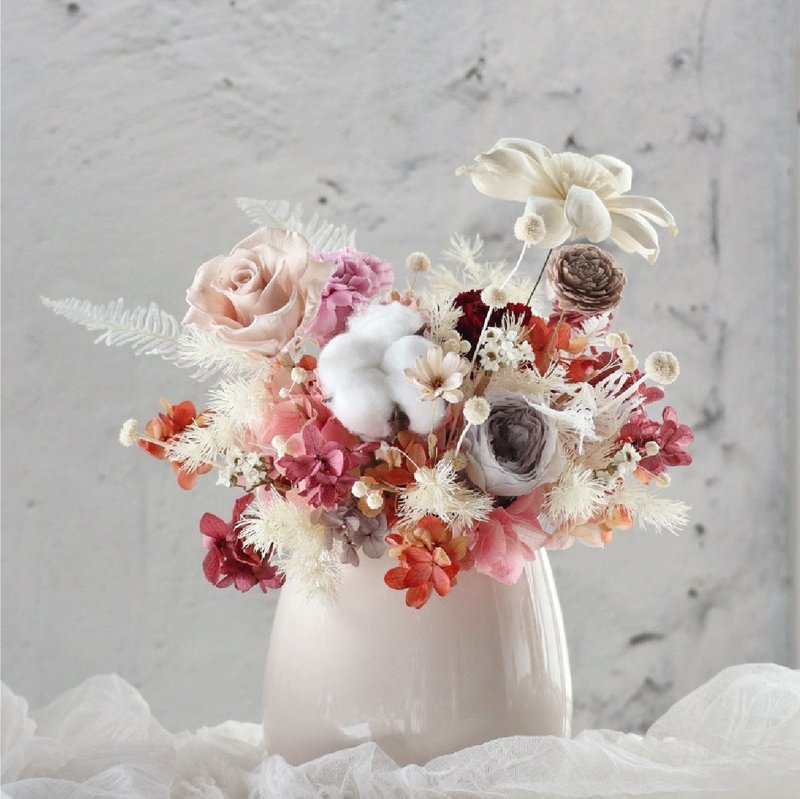 【预购商品】永生不凋盆花 | 限店面取货 母亲节礼物 送礼 - 干燥花/捧花 - 植物．花 