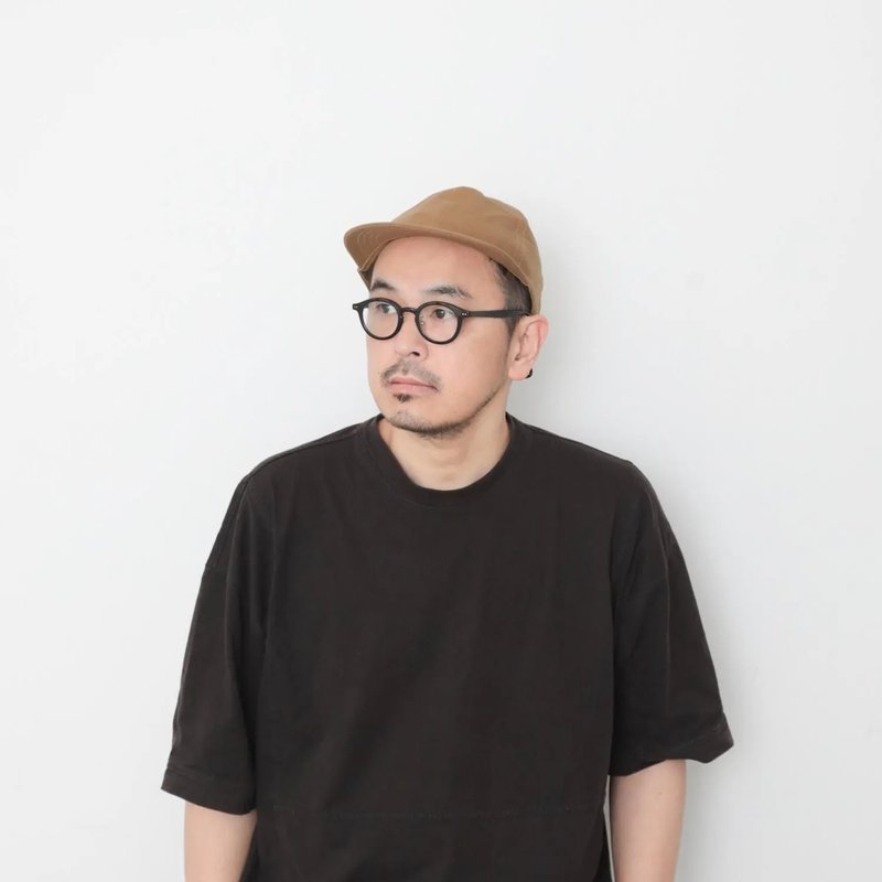 OMAKE.jp 俐落帽LooksNeatCap 卡其 - 帽子 - 棉．麻 咖啡色