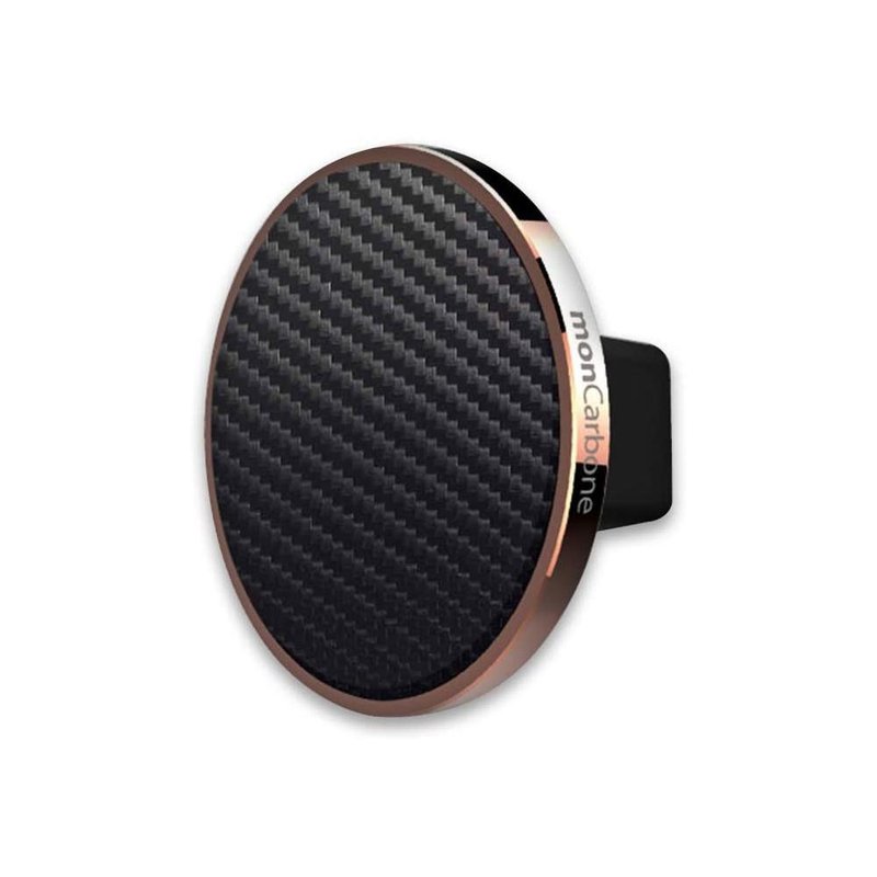 【iPhone 周边】JustClick 磁吸型车座 – 玫瑰金 - 数码小物 - 其他金属 黑色