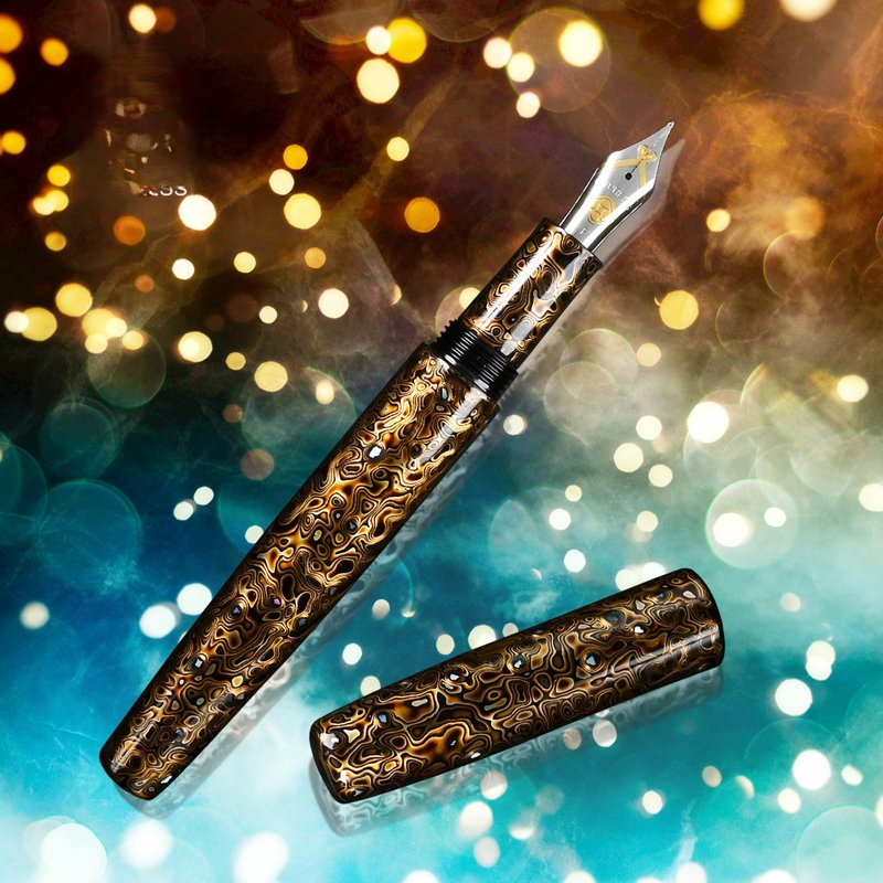 CYPRESS 【变涂-鎏金】古典工艺设计款钢笔 - 钢笔 - 其他材质 多色