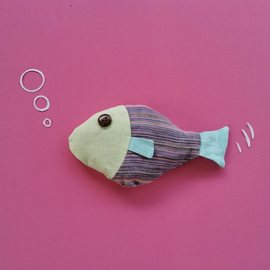 magFish is laundry product without chemical - Light Purple - 衣物清洁 - 亚麻 多色